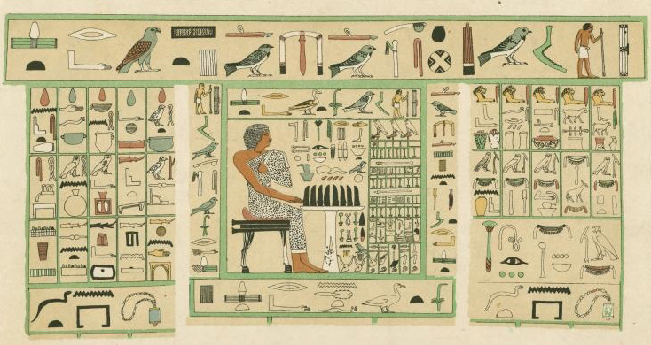 Le fils du roi Râhotep. Comment indique-t-on la filiation en Egypte ancienne ? Déchiffrer les énigmes hiéroglyphiques.