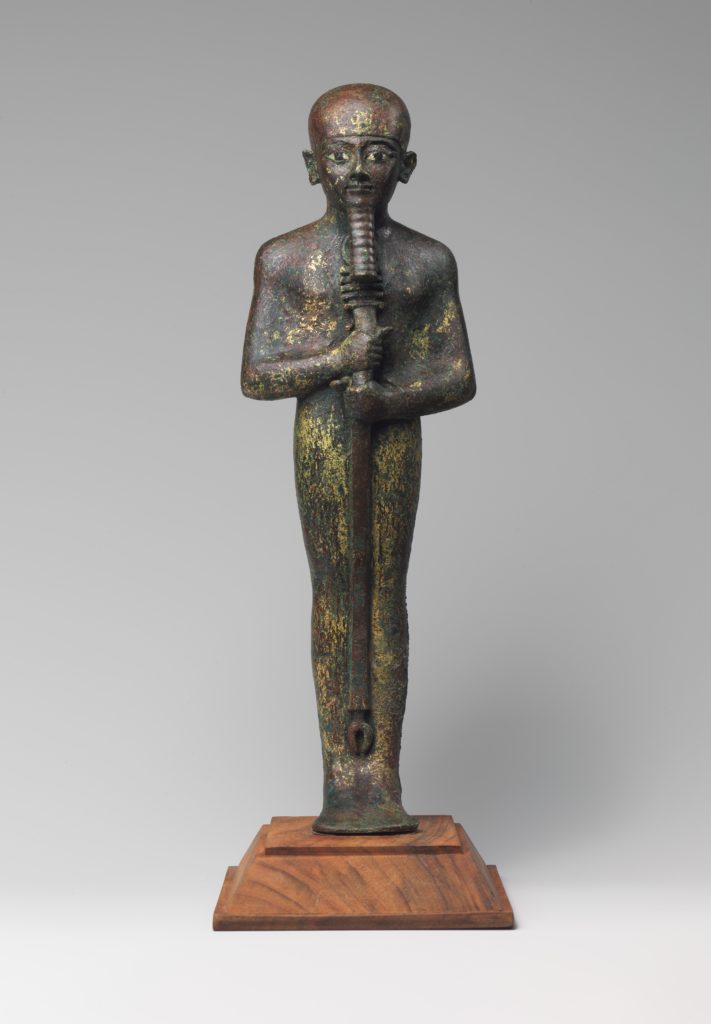 Ptah, le dieu central du livre numérique Abomination au temple de Ptah.