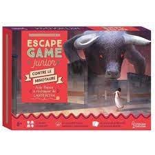 Escape game junior - Minotaure, à découvrir chez Cultura avec Enquêtes & énigmes.
