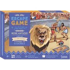 Enquêtes & énigmes vous invite à découvrir Escape game junior - Rome antique chez Cultura.